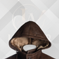 Men's Brown Handmade Shearling Winter Leather Coat