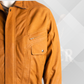 Men's Tan Genuine Nubuck Leather Jacket