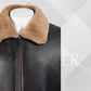 Men's Brown & Ginger B3 Sheepskin Aviator Jacket
