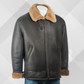 Men's Brown & Ginger B3 Sheepskin Aviator Jacket