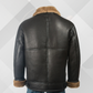 Men's Brown & Ginger B3 Sheepskin Aviator Jacket