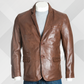 Men's Brown Sheep Nappa Leather Blazer
