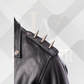 Men's Handmade Black Brando Style Leather Motorcycle Jacket