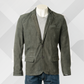 Men's Handmade Grey Sheep Suede Blazer
