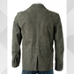 Men's Handmade Grey Sheep Suede Blazer