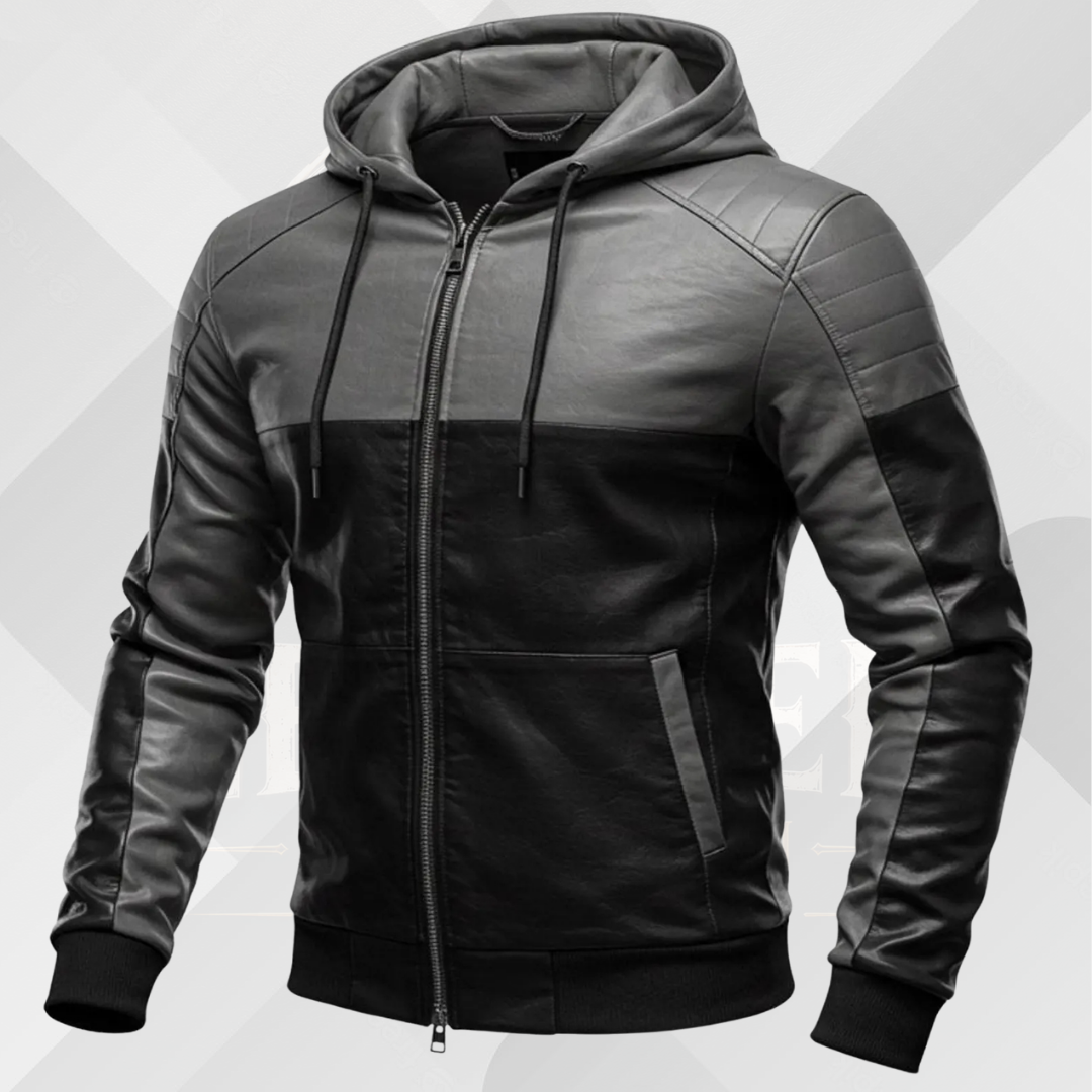 Hooded Leather Jackets