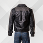 Men’s Black Studded Biker Leather Jacket